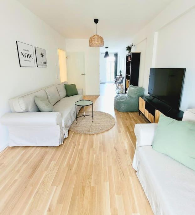 לייפציג Stylisches Zentrales City-Apartment Mit 2 Balkonen מראה חיצוני תמונה