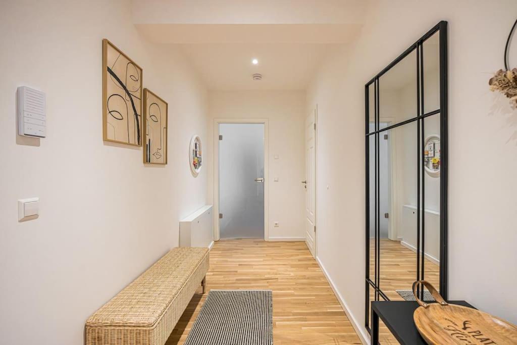 לייפציג Stylisches Zentrales City-Apartment Mit 2 Balkonen מראה חיצוני תמונה