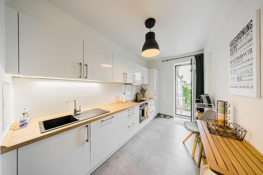 לייפציג Stylisches Zentrales City-Apartment Mit 2 Balkonen מראה חיצוני תמונה