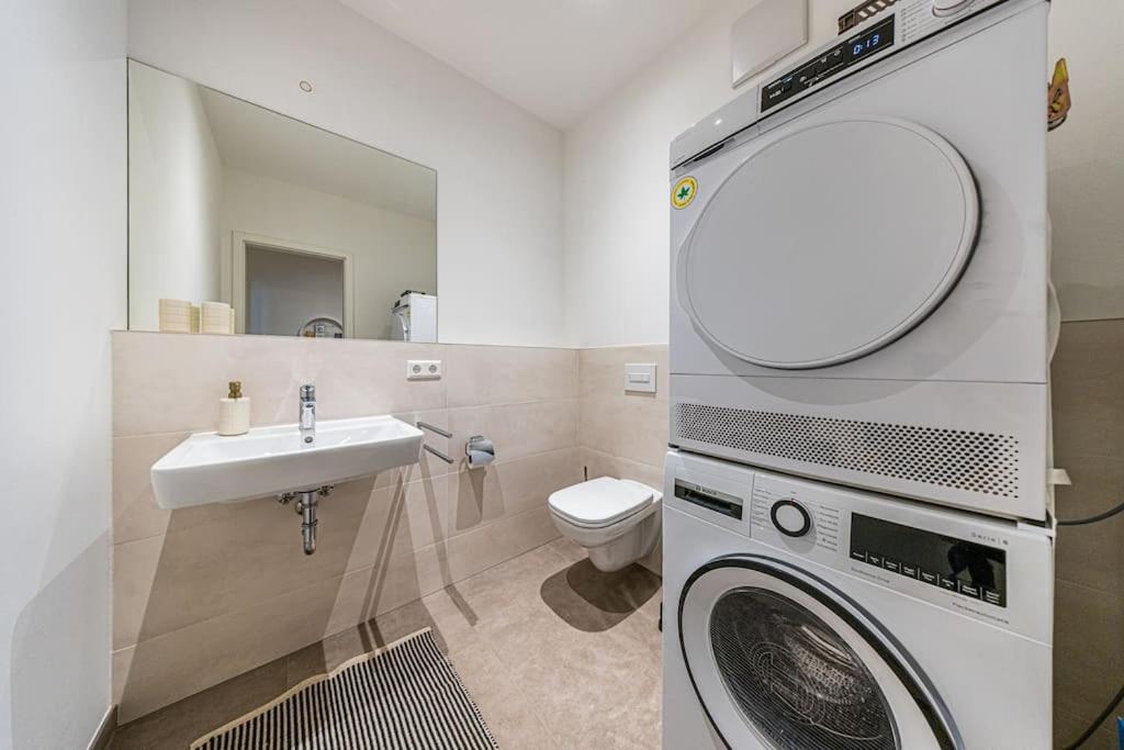לייפציג Stylisches Zentrales City-Apartment Mit 2 Balkonen מראה חיצוני תמונה