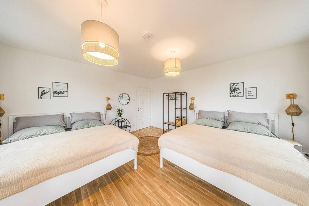 לייפציג Stylisches Zentrales City-Apartment Mit 2 Balkonen מראה חיצוני תמונה