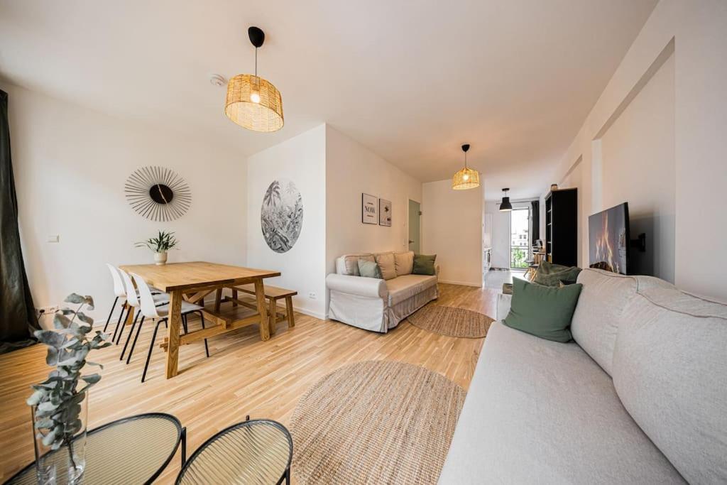 לייפציג Stylisches Zentrales City-Apartment Mit 2 Balkonen מראה חיצוני תמונה