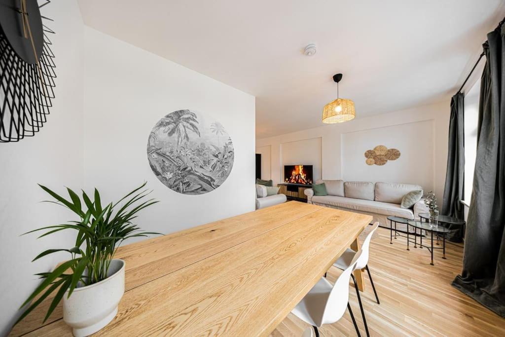 לייפציג Stylisches Zentrales City-Apartment Mit 2 Balkonen מראה חיצוני תמונה
